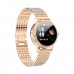 Смарт часы Linwear LW20 Pro Metal с измерением давления и пульса (Золотой)