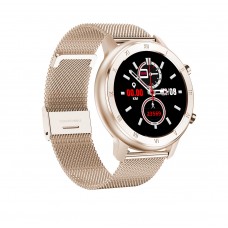 Умные часы Jiks Watch с пульсоксиметром (Розово-золотой)