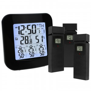 Метеостанция KKMoon weather station WEA-46 с тремя датчиками (Черный)