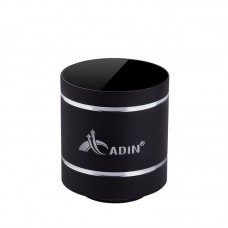Беспроводная виброколонка Adin D5+ с пультом ДУ, 20 Ватт (Черный)
