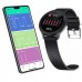 Умные часы Lemfo F81 Silicone с тонометром и пульсоксиметром (Midnight Black)