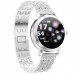 Умные часы Linwear LW10 Pro Metal с пульсометром (Серебристый)