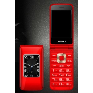 H-Mobile A7 (AOLD A7) red. Dual color screen. Flip