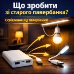 Куда деть старый павербанк? Сделайте из него источник света