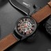 Curren 8299 Black-Gold-Brown