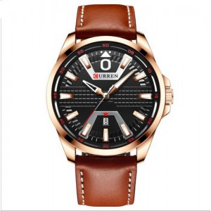 Curren 8379 Cuprum-Black-Brown