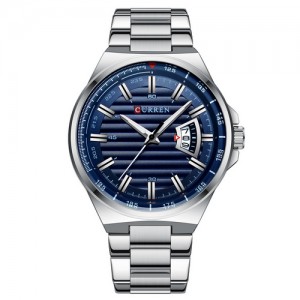 Curren 8375 Silver-Blue