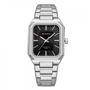 Curren 8457 Silver-Black