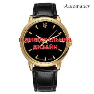 Awarder 022 Gold Leather Automatic Индивидуальный дизайн