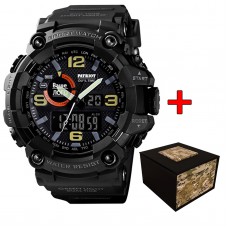 Patriot 002BK Ваше лого Чорні + Коробка