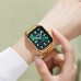Skmei 1955GDGN-SP Gold-Green Sun Pattern