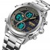 Skmei 1975SSIBK Silver-Black Steel
