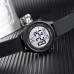 Skmei 1758BKBKWT Black Black White