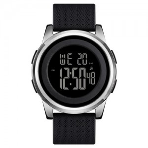 Skmei 1502SI Black-Silver