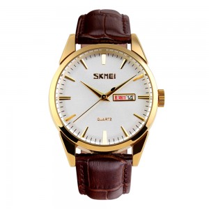 Skmei 9073GDWT-B Gold-White men