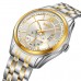 Skmei 9319TGDSI Silver-Gold-Silver