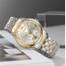 Skmei 9319TGDSI Silver-Gold-Silver