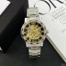 Winner 8012 Diamonds Automatic Silver-Black-Gold