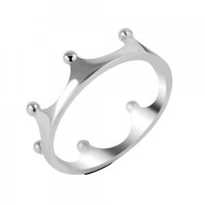 Серебряное кольцо без камней S025