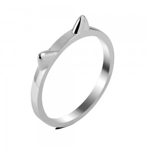 Серебряное кольцо минимал S020