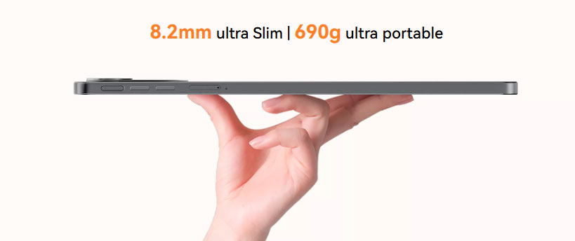 Blackview MEGA 12 16/512GB ультратонкий защищённый планшет 8.2 мм